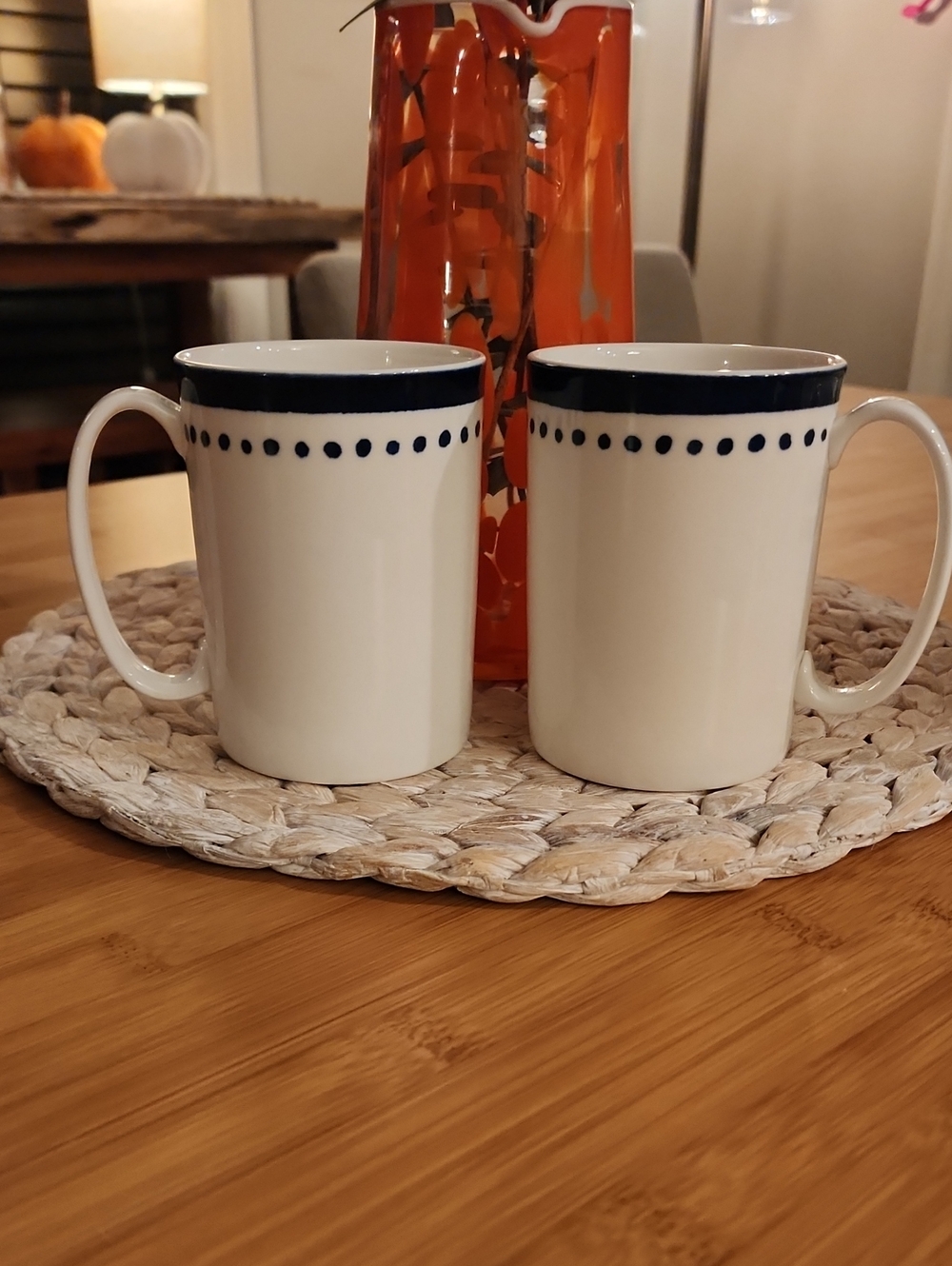 Kate Spade Lenox 2 China Cups And Coordinating Bowl
